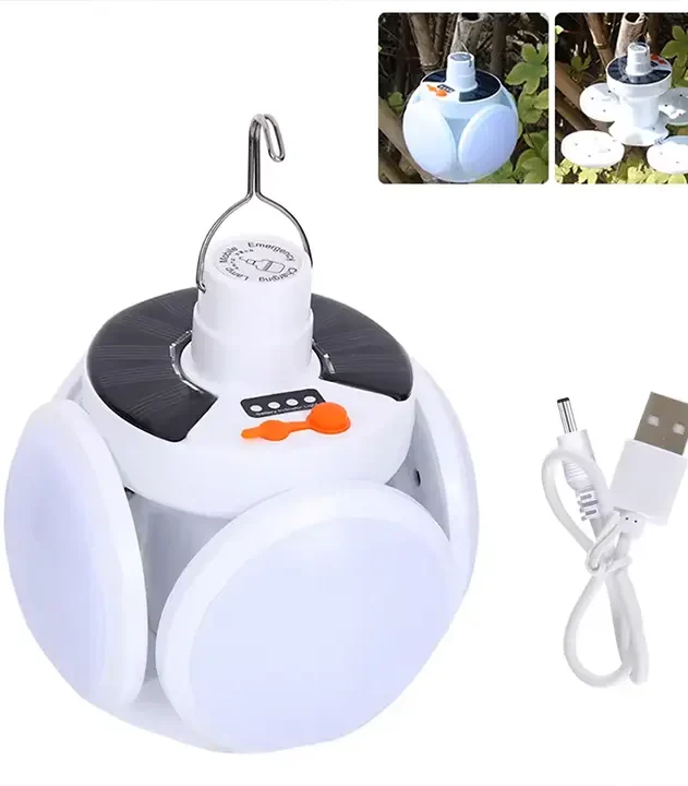 solarna lampa 5 sijalica s osvetljenjem 360 gradova euroshop