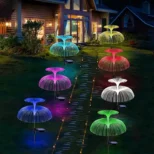 Solarna lampa meduza za dvorišta - Slika 5