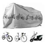 zastitna cerada za bicikl ili skuter silver vodootporna euroshop