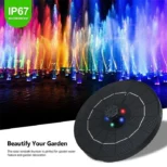 Solarna fontana sa šarenim RGB svetlom - Slika 5