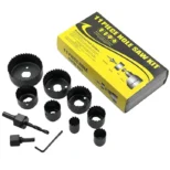 kruzne testere set 11 komada za busilicu euroshop