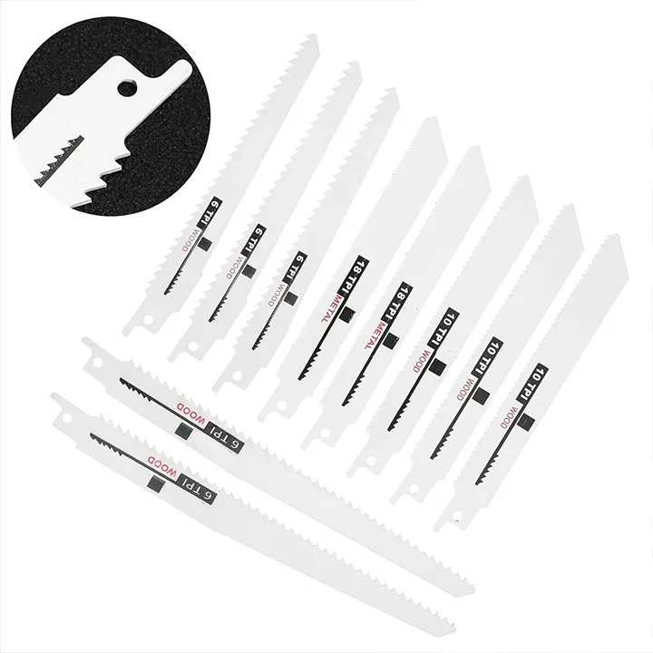 Listovi testere drvo metal set 10kom - Slika 2