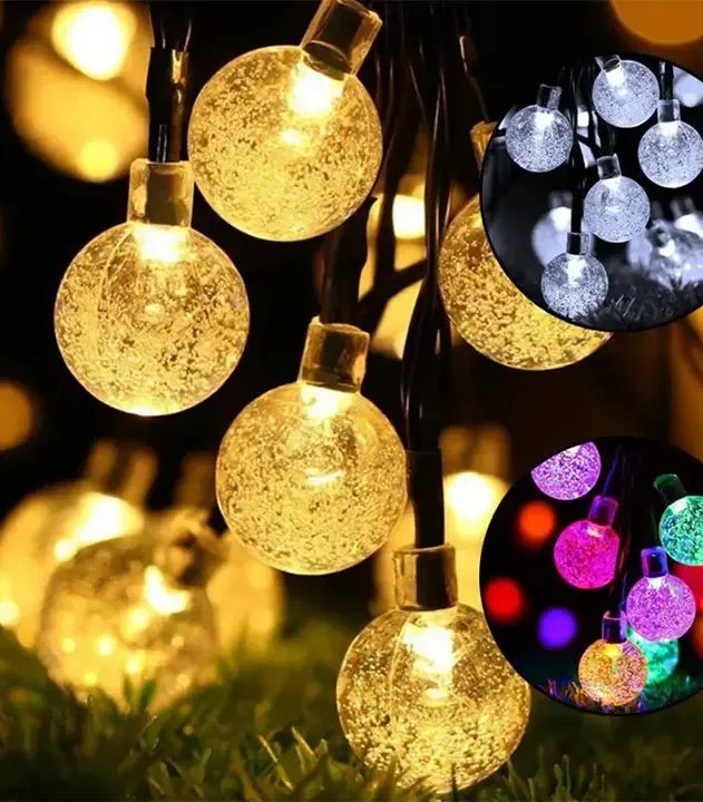solarni niz sa kuglicama sve boje rgb bela žuta euroshop