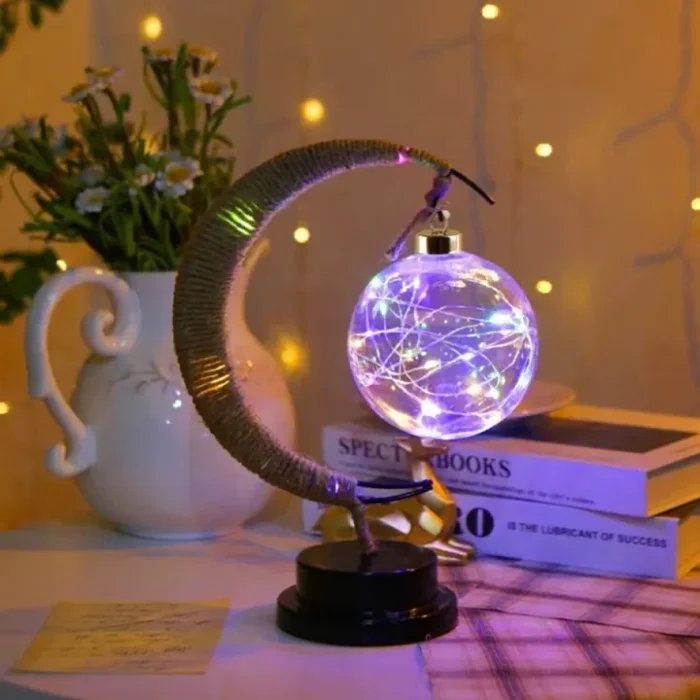 Ukrasna RGB lampa u obliku meseca - Slika 5