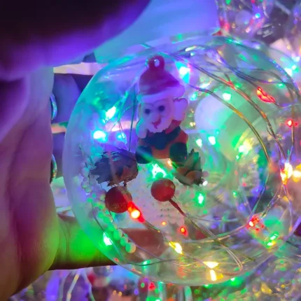 Dekorativne kugle sa LED sijalicama pružaju veselu i toplu svetlost