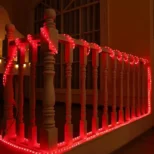 Crvene sijalice u crevu dužine 20m - Slika 2