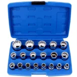 Hex spline torx kompatibilno – jedan set pokriva više profila glava, praktično za auto i mašinske radove