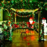 Ip65 vodootporna Solarne sijalice zelena i crvena 30m spolja pouzdano radi po kiši i snegu; bez utičnice, čisto solarno napajanje.