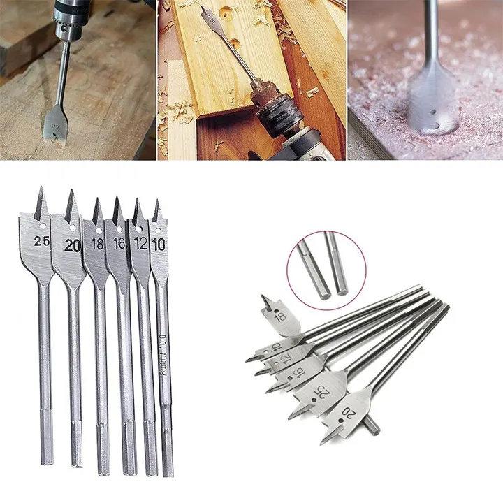 Komplet burgija 10 25 pokriva tipične prečnike za nameštaj i police