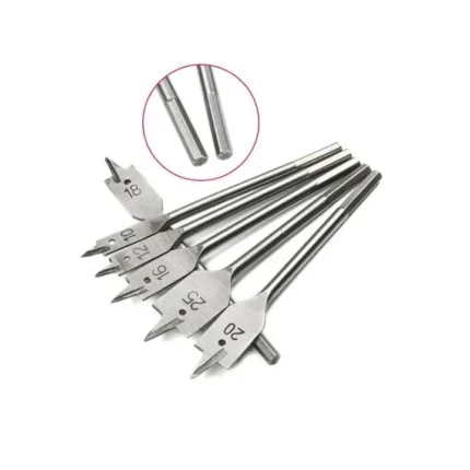 Komplet burgija za drvo sa leptir geometrijom za brzo izbacivanje strugotine