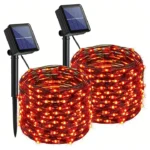 Niz 30m lampice LED ravnomerno osvetljava staze i pergole; dugi svetlosni niz za bezbedno kretanje