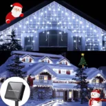 Solarne sijalice sa nizovima 7m bele unose topli sjaj i dekorativan izgled u prostor