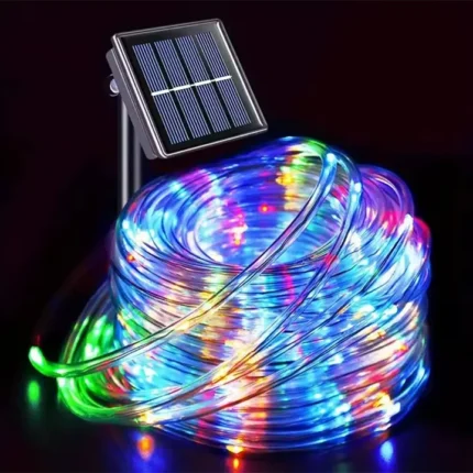 Solarne sijalice u crevu 20m šarena unose veselu i razigranu atmosferu u prostor