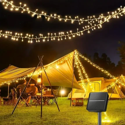 Solarne sijalice žute boje sa vilinskim efektom pružaju bajkovit ambijent