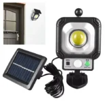 Solarni reflektor sa odvojenim panelom montiran na zid, spoljno solarno svetlo