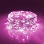 solarno roze svetlo 10m ip65 vodootporno euroshop