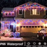 Spoljašnja IP65 LED rasveta šarena otporna je na vlagu, kišu i sneg