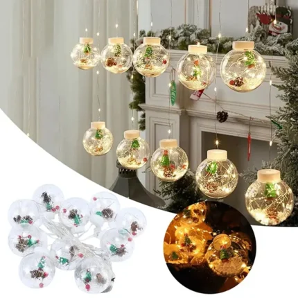 Svetleće kugle sa prazničnim motivima spajaju tradiciju i modernu tehnologiju