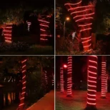 LED svetlosna traka od 10 metara crvene boje pruža intenzivno svetlo i moderan izgled