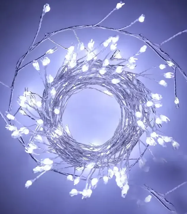 LED vilinske lampice bele 20m sa daljinskim nude osam različitih modova svetla