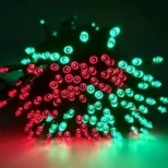 Solarne lampice crveno zelene boje 10m unose veselu i toplu atmosferu