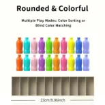 Stona igra roditelj dete sa flašama donosi zabavu i zajedničko učenje