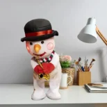 Muzički svetleći novogodišnji sneško koji igra - Slika 5