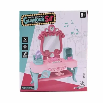 Interaktivni stočić za friziranje sa muzikom i dodacima za igru