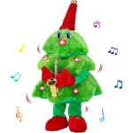Muzička svetleća novogodišnja jelka koja igra i svira poznate pesme donosi veselje