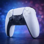 Beli džojstik za PS5 kao bežični gamepad za moderan izgled