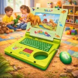 Muzička igračka laptop za decu ZELENI - Slika 5