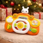 Dečiji volan sa svetlima i zvukom za realističnu igru vožnje