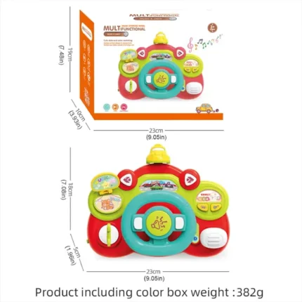 Dečiji volan za učenje osnovnih pojmova o saobraćaju