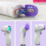 Beskontaktni infracrveni toplomer za merenje temperature - Slika 3