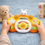 Edukativni volan za igru pomaže razvoju koordinacije i pažnje