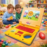 Muzička igračka laptop za decu šareni sa zvukovima i animacijama