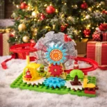 Praznični građevinski set sa točkom i mehaničkim delovima za slaganje