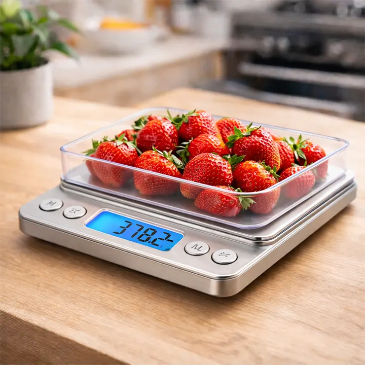 Precizna digitalna vaga sa posudicom 0.1-2kg za kućnu i profesionalnu upotrebu