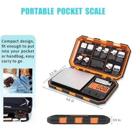 Precizna vaga za bilje i lekove sa tačnim očitavanjem