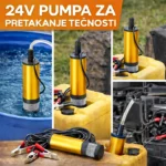 Pumpa za brzo pretakanje goriva 24V za kamione i mašine