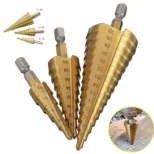 Set stepenastih burgija jelkice 3 komada za metal