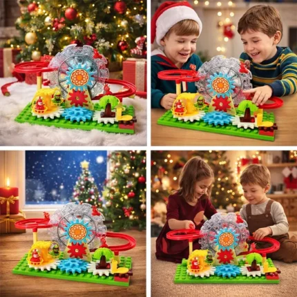 Set za igru sa rotirajućim točkom i prazničnim motivima