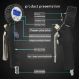 Merač pritiska guma