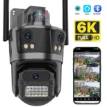 PTZ WiFi kamera sa tri sočiva i 8x zumom omogućava široki pregled, precizno zumiranje i pametno praćenje