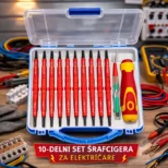 Profesionalni set šrafcigera za električare