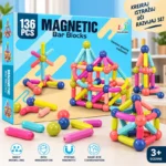 Magnetni kreativni set za decu 136 delova