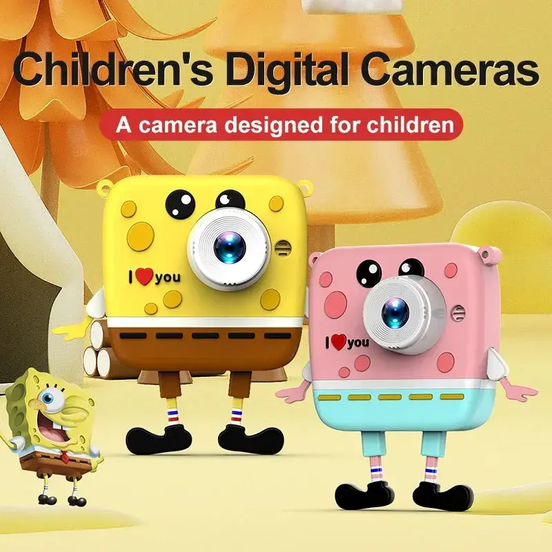 Deciji Fotoaparat Sunder Bob 1 Dečiji fotoaparat sunđer bob