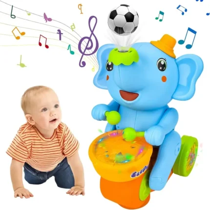 Igračka slon muzičar