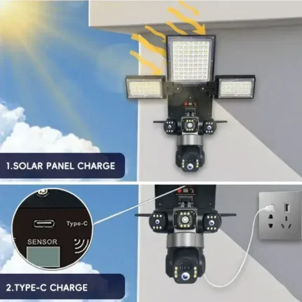 Solarna nadzorna kamera