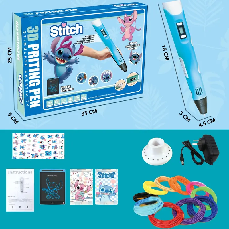 Stitch Trodimenzionalna Olovka 1 Stitch trodimenzionalna olovka
